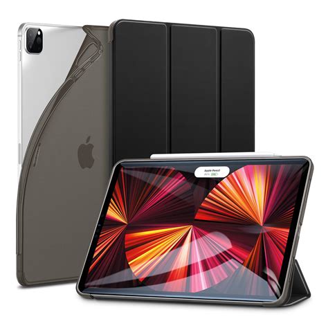 iPad Pro Case, ESR Compatible with iPad Pro 11 Inch 2021 (3rd Generation), Trifold Stand, Soft ...