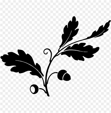 Oak Leaf Silhouette PNG Transparent With Clear Background ID 77293 | TOPpng