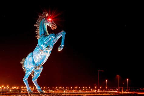 Blucifer: What's the Story With Denver Airport's Scary Horse Statue?