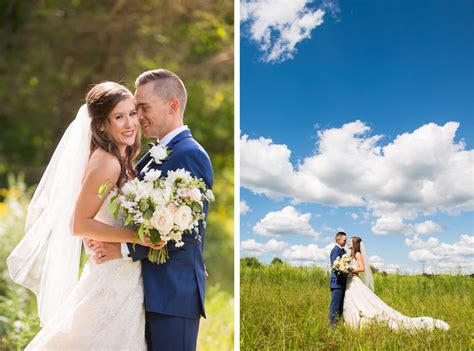 Summer Wedding at The Lake Club of Ohio & Holy Family Parish in Poland