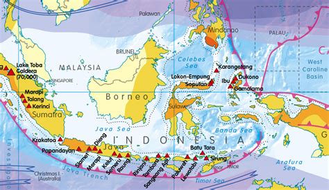 Natural Hazards of the World - small wall map - Cosmographics Ltd