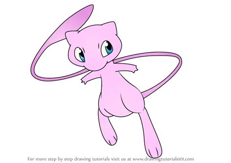 Learn How to Draw Mew from Pokemon (Pokemon) Step by Step : Drawing Tutorials