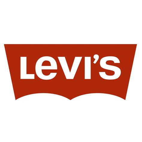 Levi's Logo - Red and White with Arrow