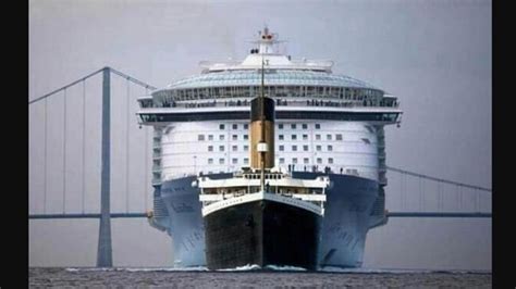 Viral picture shows Titanic in comparison to modern cruise, netizens are stunned | Trending ...