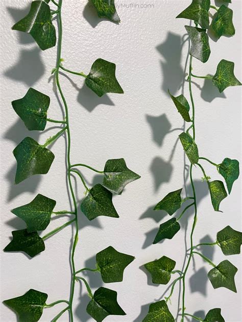 Artificial Vine Wall - An Easy and Inexpensive Room Upgrade - Holly Muffin