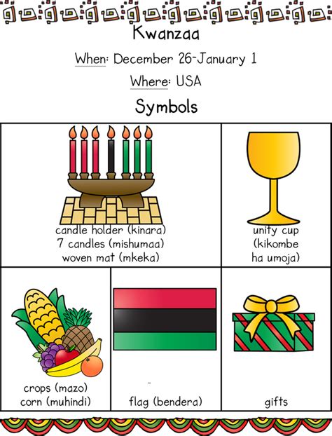 Kwanzaa - Winter Holidays Around the World