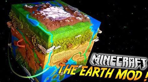 The Earth Mod - 9Minecraft.Net