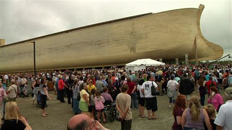 This $100 million Noah's Ark replica just opened, to controversy, in Kentucky