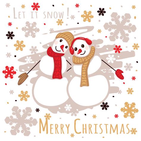 1,000+ Snowman Couple Stock Illustrations, Royalty-Free Vector Graphics & Clip Art - iStock