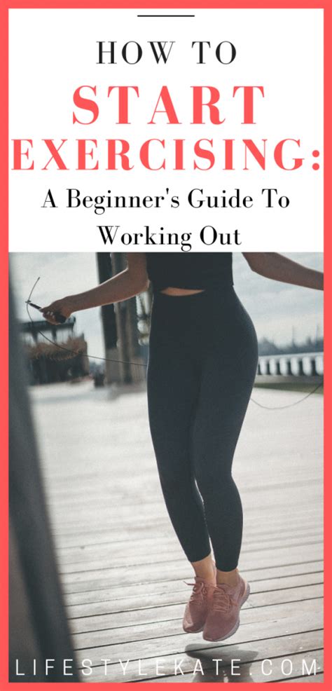 How To Start Exercising: Beginners Guide - Lifestyle Kate