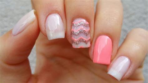 Zig Zag Nail Art - YouTube