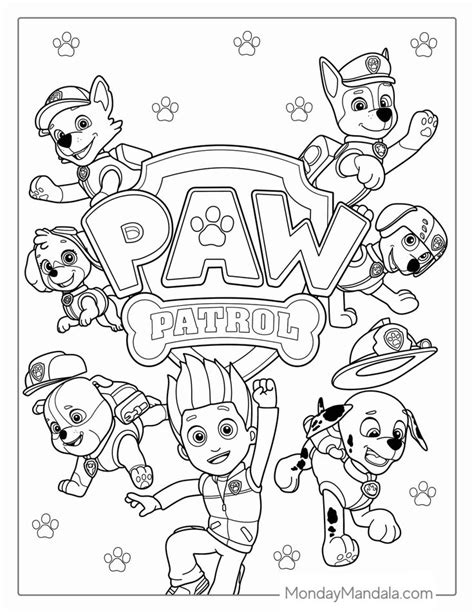 58 Paw Patrol Coloring Pages (Free PDF Printables) | Paw patrol coloring pages, Paw patrol ...