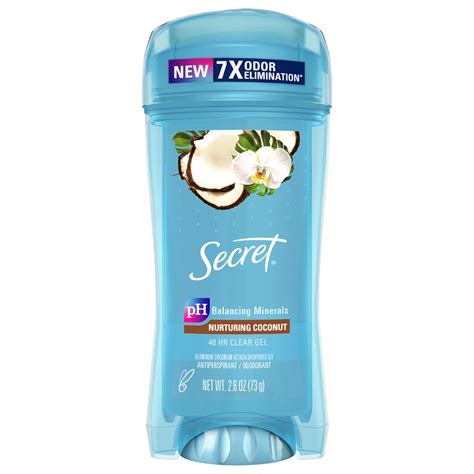 Secret 48 Hr Antiperspirant Deodorant Gel - Coconut - Shop Deodorant & antiperspirant at H-E-B