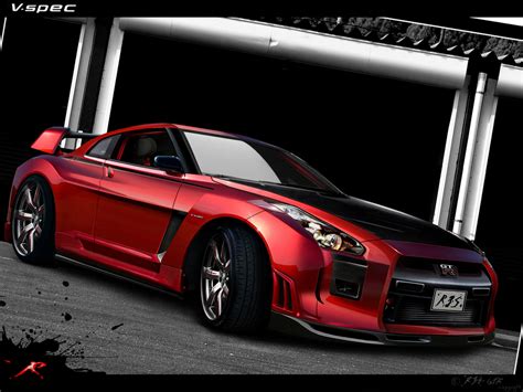 E Car Wallpaper: Nissan gtr Japan Model Luxury Car