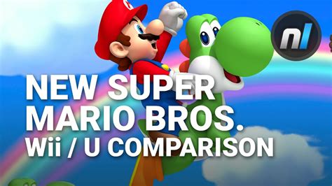 New Super Mario Bros. Wii / U on Wii U Virtual Console Comparison - YouTube