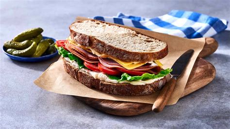 Ham and Cheese Sandwich Recipe | Operation In Touch