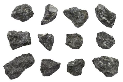 12PK Raw Gabbro, Igneous Rock Specimens, ± 1" Each | Igneous rock ...