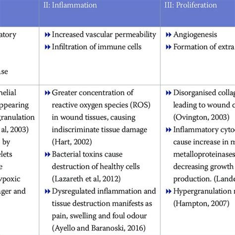 (PDF) The impact of infection on the four stages of acute wound healing: an overview