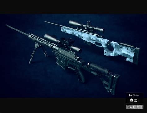 Urban Sniper Rifle | Daz 3D