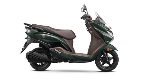 Suzuki Burgman Street 125 Pearl Matte Shadow Green Colour, All Burgman ...