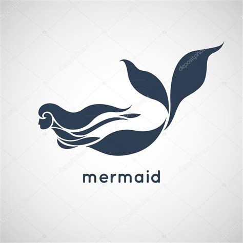 Mermaid logo vector — Stock Vector © ilovecoffeedesign #78009620