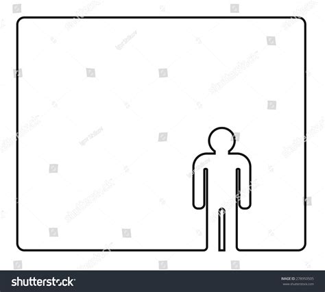 Person Outline Icon Design Stock Vector (Royalty Free) 278950505 | Shutterstock