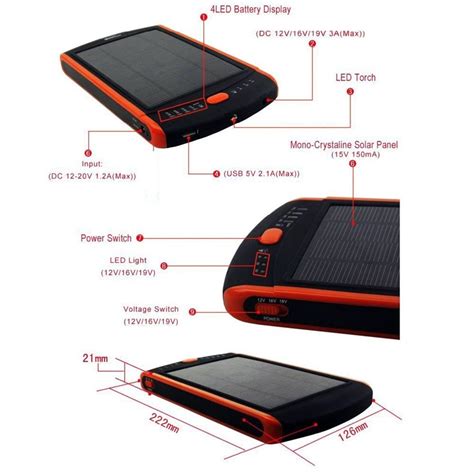 Solar Powered Laptop Charger – Vitech.biz