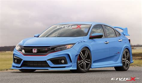 2017 Honda Civic Type R Looks Ready to Summon Satan in Latest ...