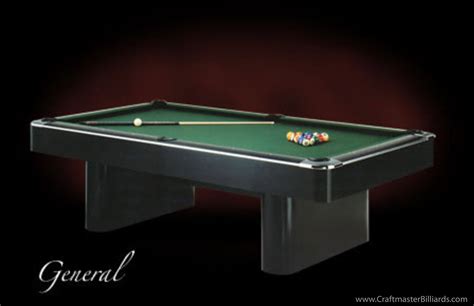 General Commercial Pool Table – Craftmaster Billiards