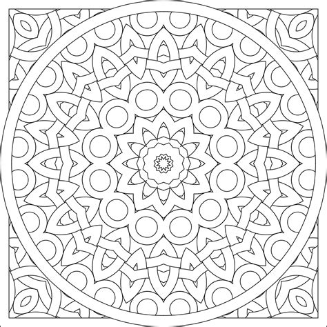 Easy Pattern Coloring Pages Coloring Pages