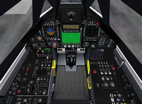 F 117 Stealth Fighter Cockpit