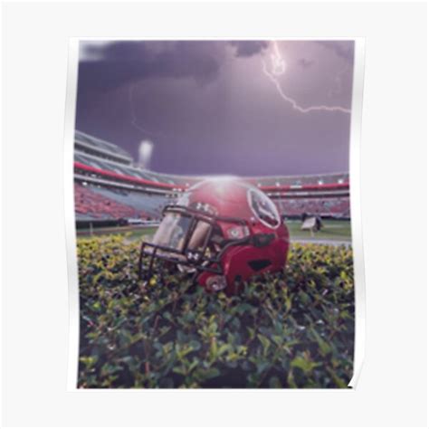 "Gamecock football helmet (lightning) " Poster for Sale by SouthernIvy | Redbubble