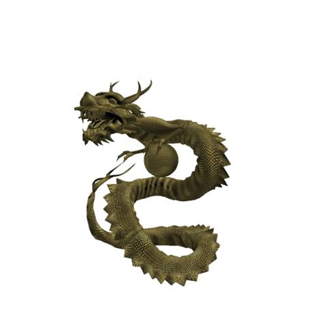 Second Life Marketplace - Dragon Statue gold 2