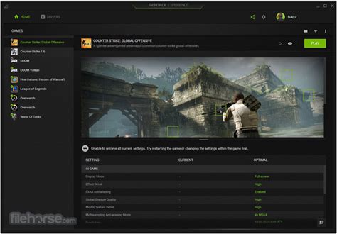 NVIDIA GeForce Experience 3.8.0.89 Download for Windows / FileHorse.com