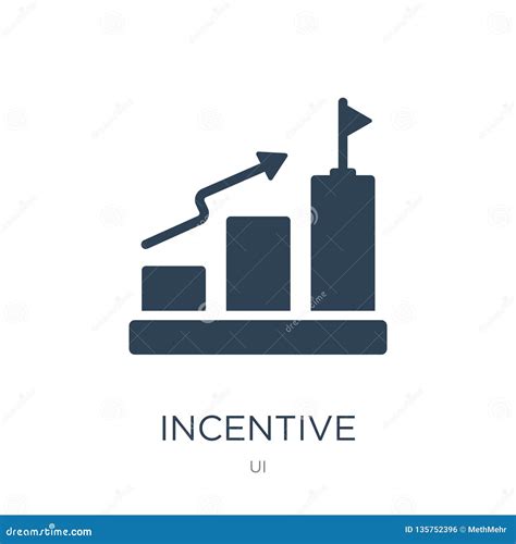 Incentive Icon Vector Sign And Symbol Isolated On White Background ...