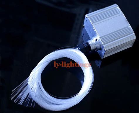 DIY optic fiber light kit led light +150pcsx0.75mmx2m optical fibre color change twinkle star ...