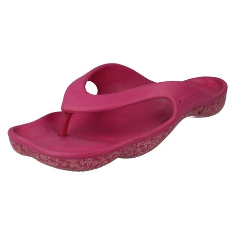 Ladies Crocs Flip Flops Abf Flip Leaves Women | eBay