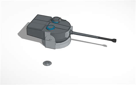 3D design Oscillating turret design mod.2 | Tinkercad