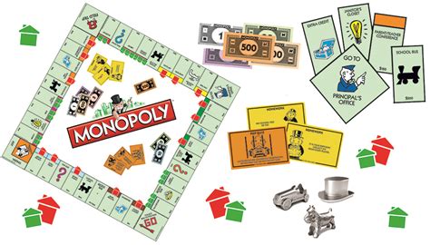 Monopoly Game Pieces Clip Art