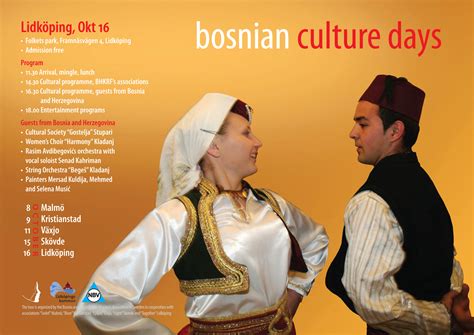 Lidköping – Bosnian Culture Days | Bosanskohercegovački savez žena u ...