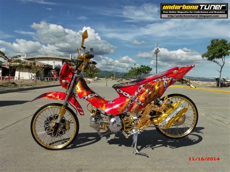 underbone tuner: Modified Honda XRM125 - Demon Hunter Theme DMC