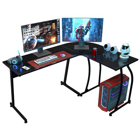 L Shaped Gaming Desk 51 Computer Corner Desk PC Ubuy Nepal | lupon.gov.ph