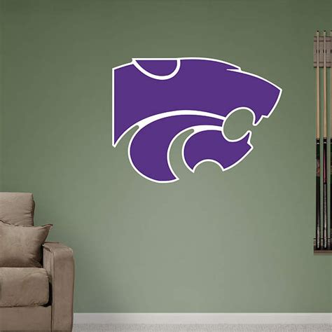 Kansas State Wildcats Logo Wall Decal | Shop Fathead® for Kansas State ...