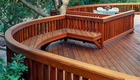 4x6 Beam Railing with 2x4 Balusters and Bench - Deck Railing | Mountain ...