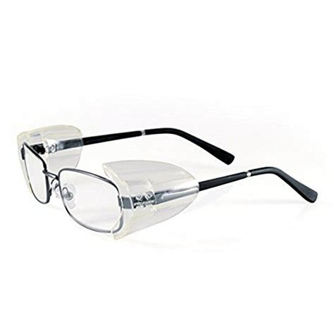 VIEEL Safety Glasses Side Shields, Slip On Clear Side Shields for ...