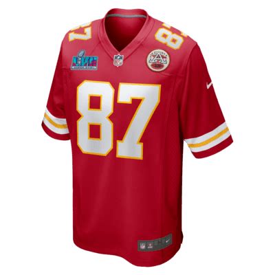 NFL Kansas City Chiefs Super Bowl LVII (Travis Kelce) Men's Game Football Jersey. Nike.com