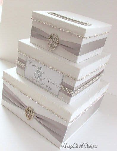 White Wedding Card Box Box for Wedding Cards Bling Card Box - Etsy | Card box wedding, Wedding ...