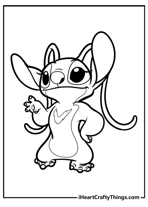 Stitch Coloring Pages