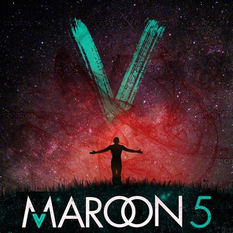 Maroon 5 Album Cover by Mikee on CreativeAllies.com Maroon 5, Top Pop Artists, Music Artists ...