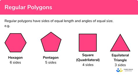 Regular Polygon - GCSE Maths - Steps, Examples & Worksheet